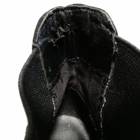 Groove Candace Faux Leather Gold Leaf Cowboy Boots Booties Ankle Boots Women Sz - Picture 14 of 14